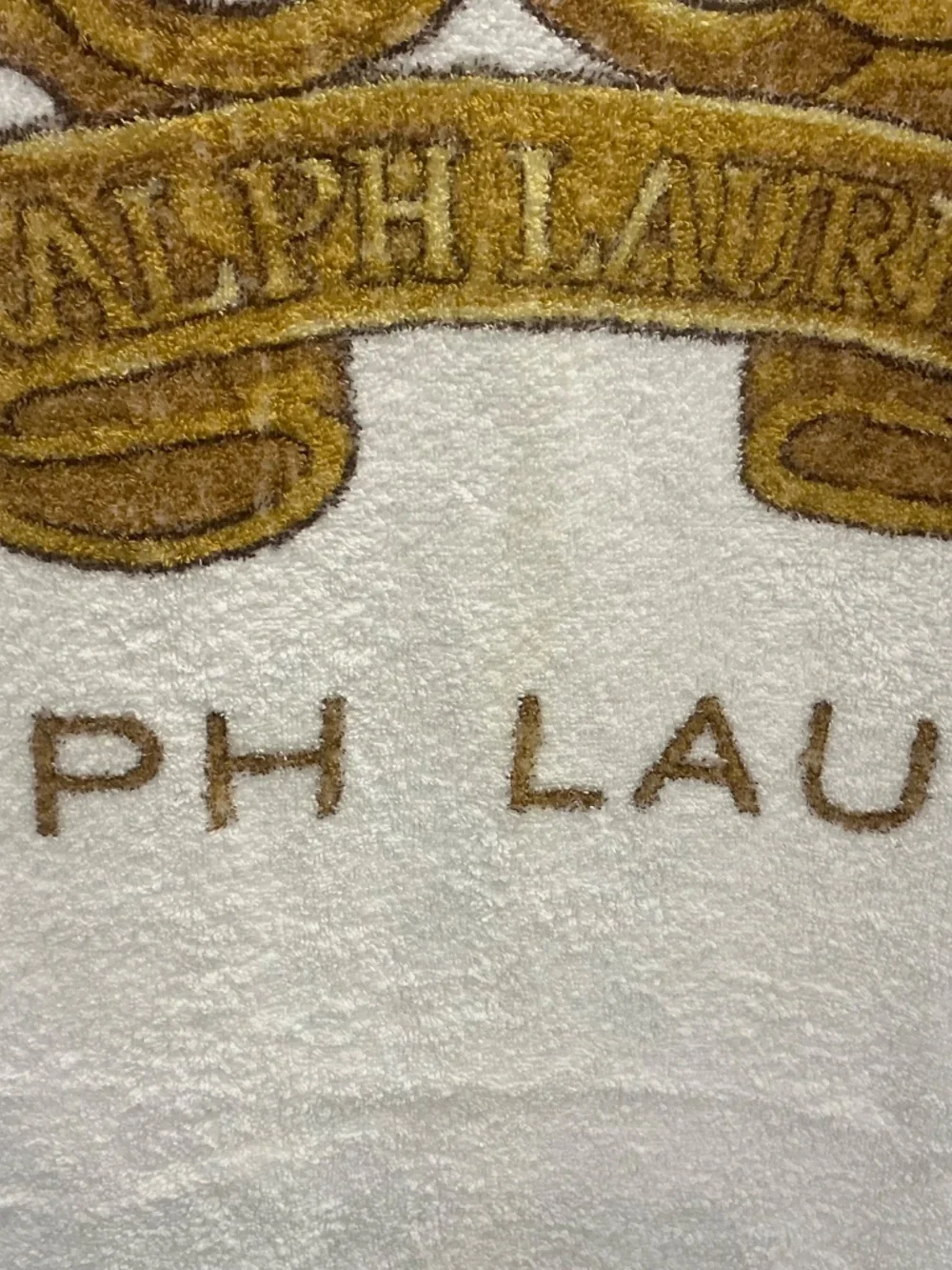 Ralph Lauren Safari Vintage Beach Bath Towel 36” x 69”
